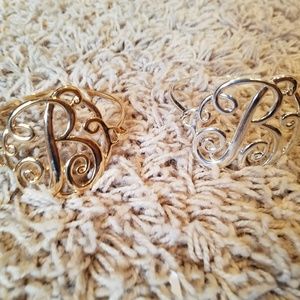 Letter "B" Braclets